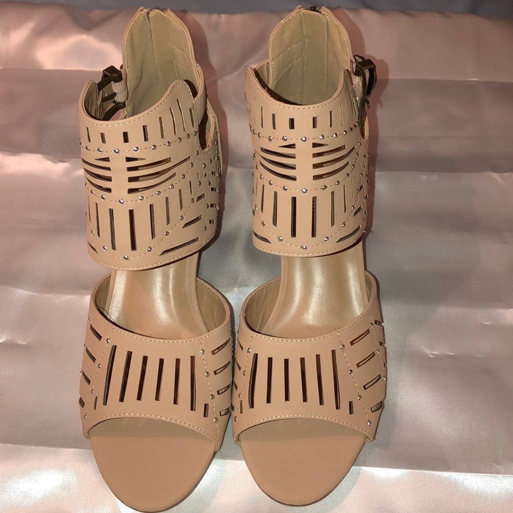 Woman’s Stack Heels Sandals